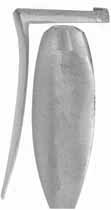 Early Wide Buttplate, in sand cast nickel silver

Overall length 5-1/4", width 1-7/8", comb 2-1/2"
